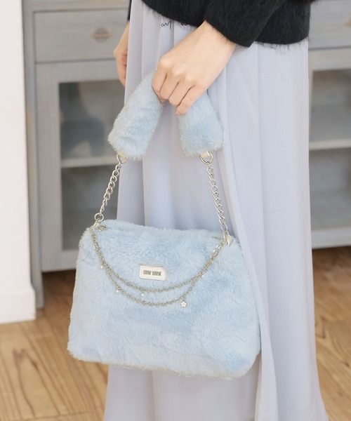 MARY QUANT（マリークヮント） 2WAYバッグ FREE ブルー レディース 