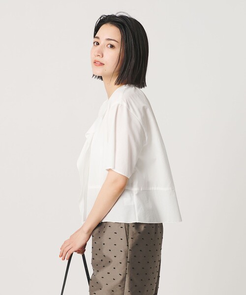 BEAUTY＆YOUTH UNITED ARROWS ブラウス シャツ ソリッド＆ストライプ