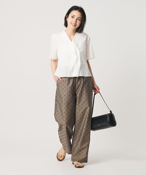 BEAUTY＆YOUTH UNITED ARROWS ブラウス シャツ ソリッド＆ストライプ