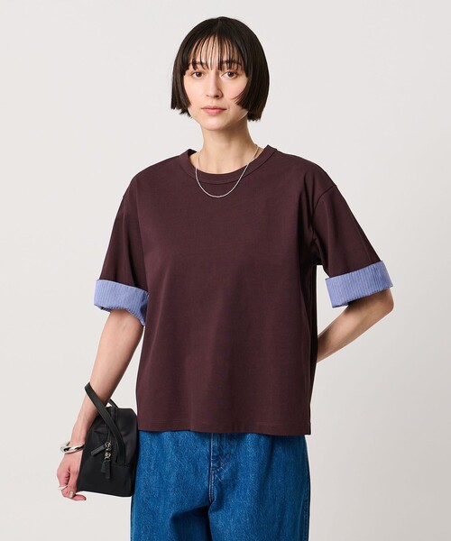 ユナイテッドアローズ　カットソー　トップス ターン アップ カットソー （カットソー）｜UNITED ARROWS