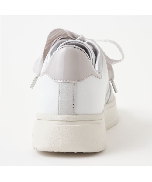 「+diana」 ローカットスニーカー 23.5cm アイボリー レディース_画像2