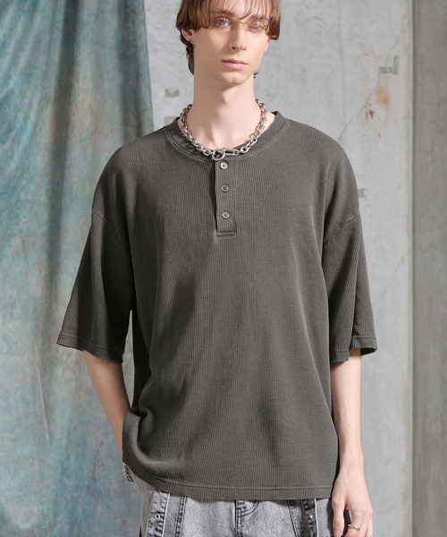SERACE ヘンリーネック tシャツ メンズ レディース : ZOZOTOWN Yahoo