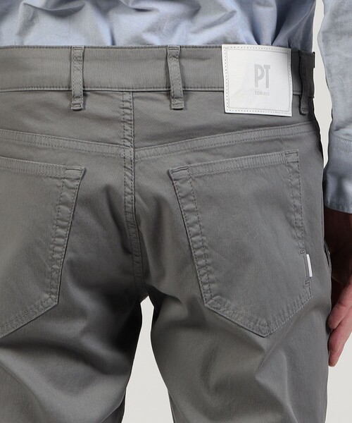 「PT TORINO」 パンツ 34 チャコールグレー メンズ_5