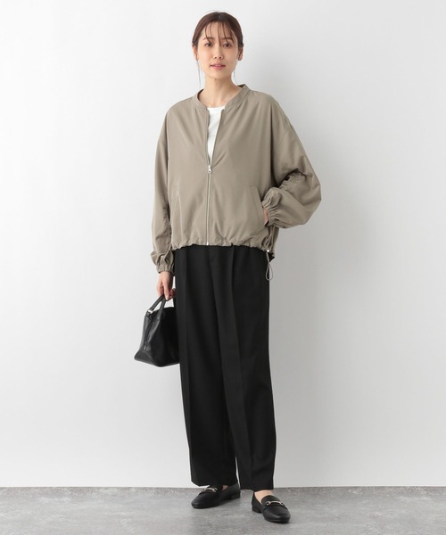 「GLOBAL WORK」 ブルゾン LARGE カーキブラウン レディース_画像6
