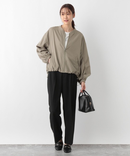 「GLOBAL WORK」 ブルゾン LARGE カーキブラウン レディース_画像7