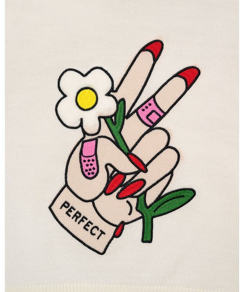 tシャツ 「NEW」TATTOO PATCH CROP LONGSLEEVE/タトゥー パッチ クロップ ロングスリーブ レディース メンズの画像