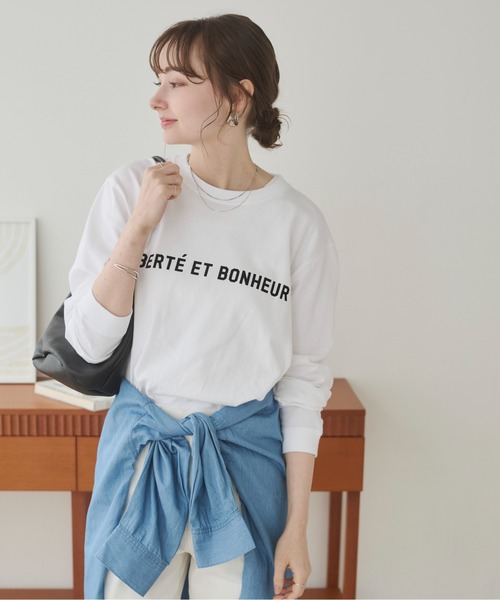 「ANGIE」 長袖カットソー SMALL スミクロ レディース_画像7