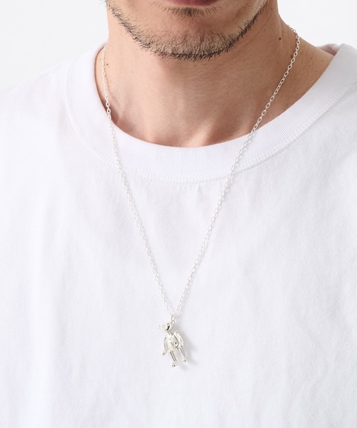 ネックレス 「AMBUSH/アンブッシュ」TEDDY BEAR CHARM NECKLACE メンズの画像