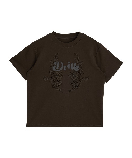 Ameri（アメリ） tシャツ 半袖 26AW LACE DOCKING CONCEPT TEE