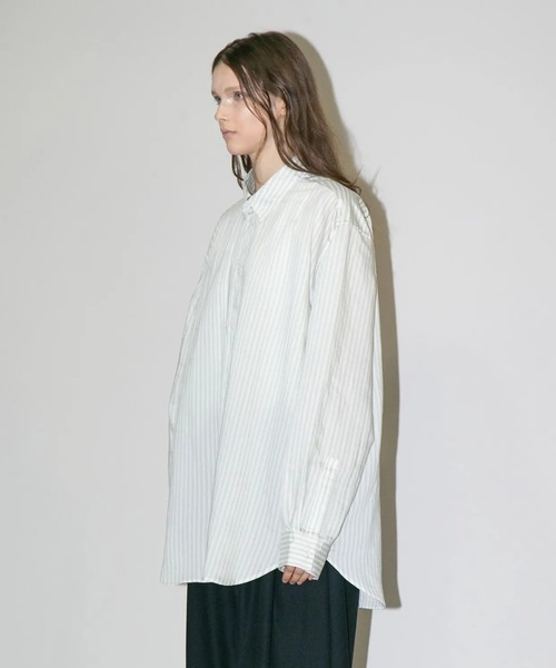 「my beautiful landlet」 長袖シャツ 0 ブラック メンズ_画像5