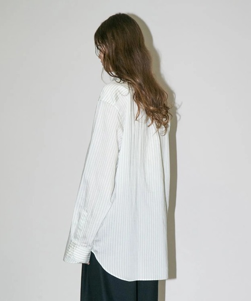 「my beautiful landlet」 長袖シャツ 0 ブラック メンズ_画像6