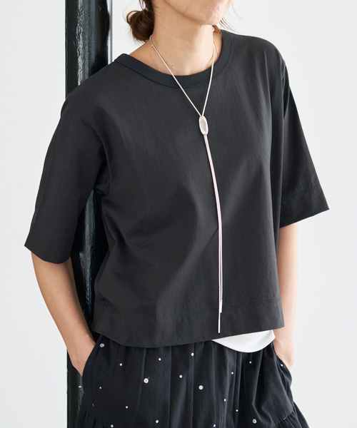 IENA（イエナ） tシャツ 半袖 「追加」クロップドTシャツ レディース 