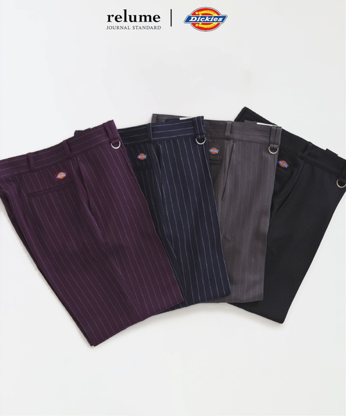 Dickies / JOURNAL STANDARD 別注 ワイドスラックス Dickies（ディッキーズ） ワイドパンツ スラックス 別注 ピンタック