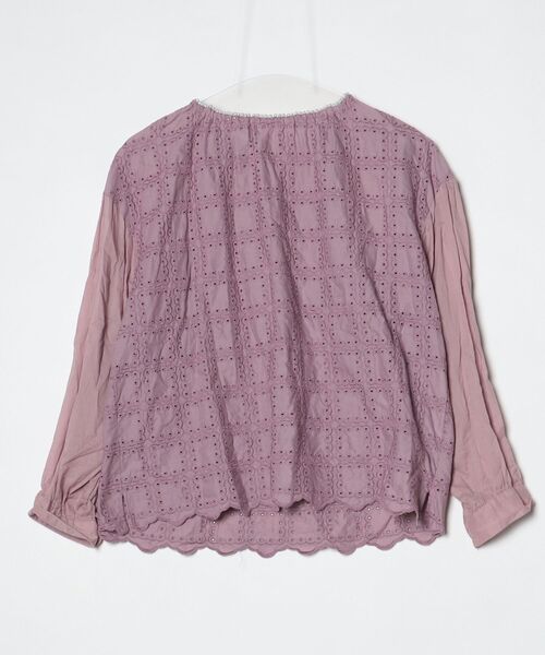 「NIMES」 長袖ブラウス ONE SIZE パープル レディース_画像2
