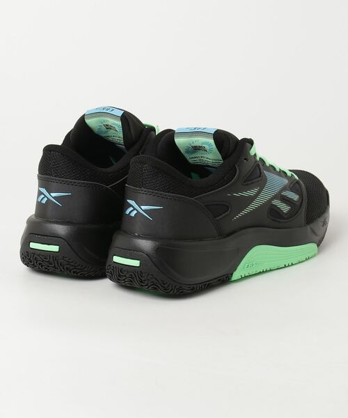 「Reebok」 ローカットスニーカー 29.0cm ブラック×グリーン メンズ_画像2