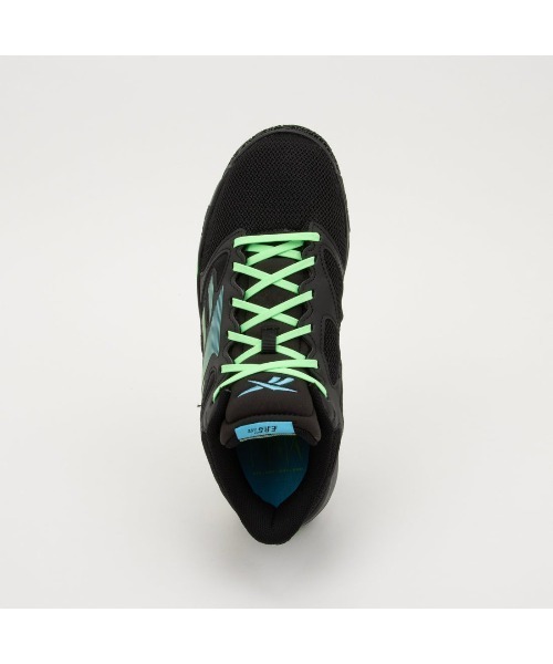 「Reebok」 ローカットスニーカー 29.0cm ブラック×グリーン メンズ_画像7