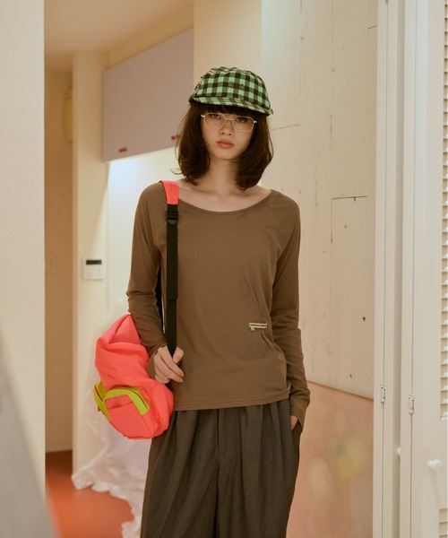 common gull products. tシャツ 夏の抜け殻のボートネックラグラン
