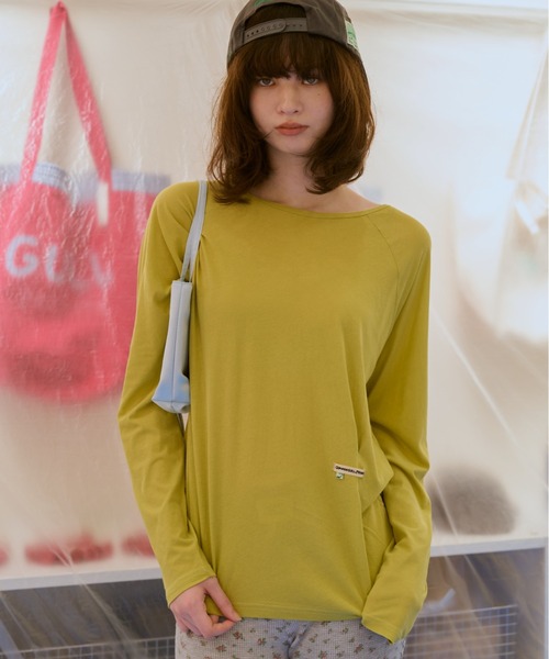 common gull products. tシャツ 夏の抜け殻のボートネックラグラン