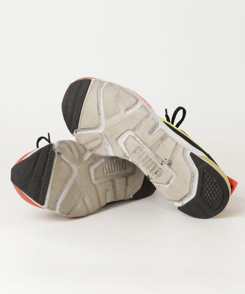 「PUMA」 ローカットスニーカー 29cm ブラック メンズ_画像3