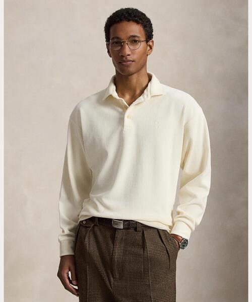 POLO RALPH LAUREN メンズポロシャツ（袖タイプ：長袖）｜トップス
