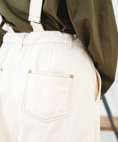 「eLur」 カーゴパンツ FREE カーキ レディース_画像5