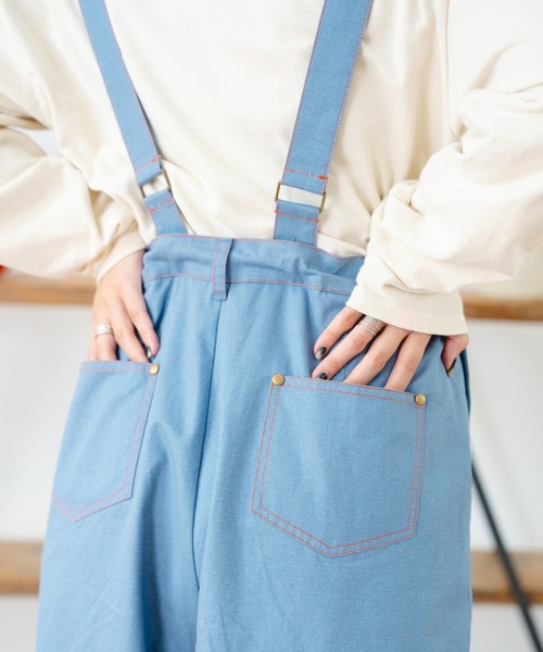 「eLur」 カーゴパンツ FREE カーキ レディース_画像6