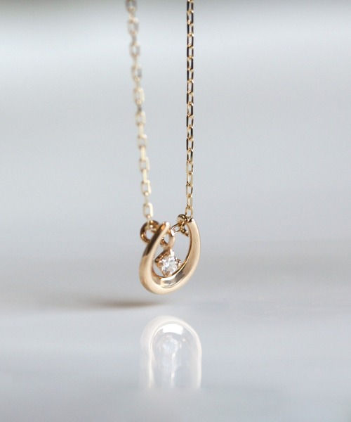 cui-cui（キュイキュイ） ネックレス ダイヤモンド ホースシュー