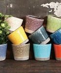 花瓶 COLOR GLAZED POT/3.5...の詳細画像2