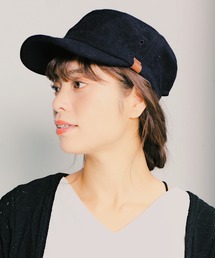 14+ キャップ 帽子 ヘリンボーンワークキャップ レディース