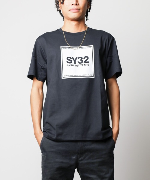 tシャツ Tシャツ レディース 「SY32 by SWEET YEARS」SQUARE LOGO T｜zozo｜07