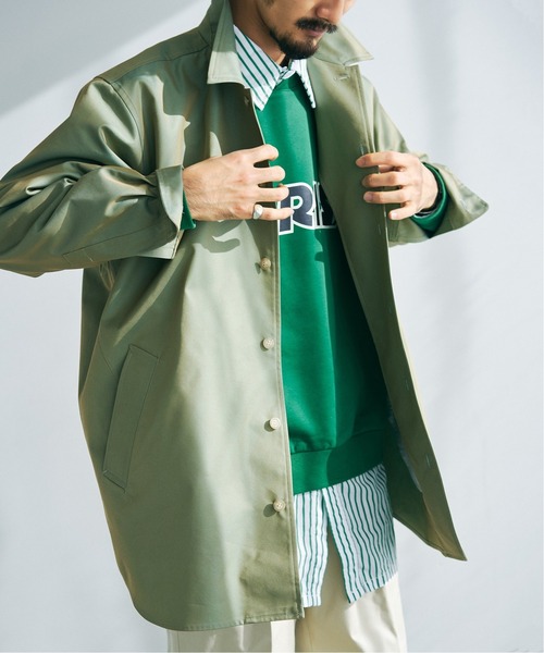 EDIFICE（エディフィス） ジャケット ブルゾン ステンカラー CPOシャツ