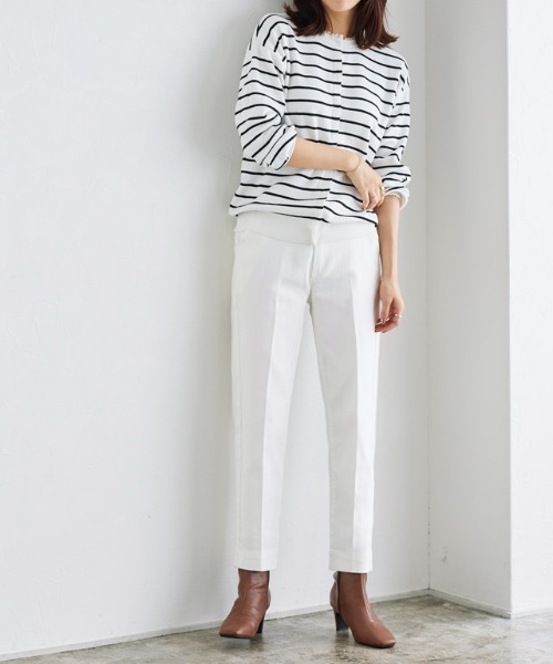 Pierrot ジーンズ デニム デニムパンツ 「STORY 5月号掲載」センター