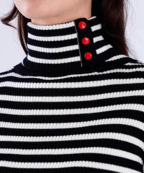 To b. by agnes ニット セーター タートルネック プルオーバー