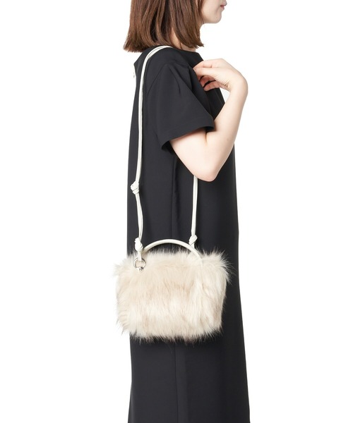 TOFF&LOADSTONE フェイクフォックスバッグ　トフアンドロードストン TOFF&LOADSTONE（トフアンドロードストーン） トートバッグ ファー