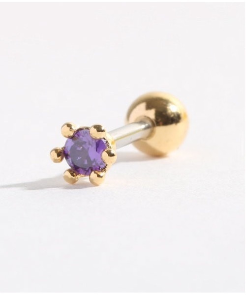 LINFA ピアス 「LINFA」/キュービックジルコニア ミニスタッドピアス