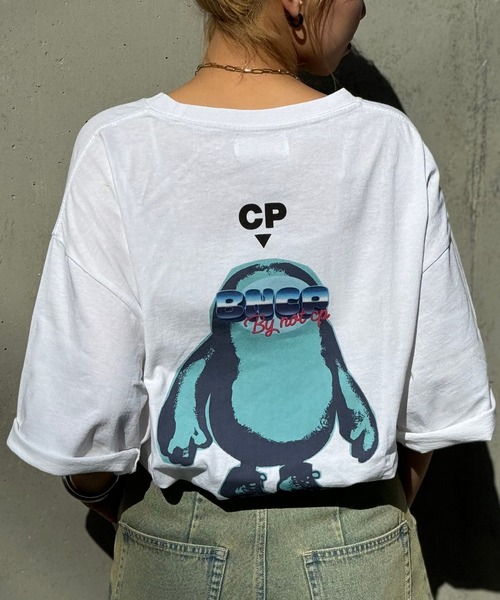 tシャツ 「ZOZO限定」「BNCP」モンスタープリントTシャツ レディース メンズ CIAOPANIC tシャツ 「ZOZO限定」「BNCP」モンスタープリントT
