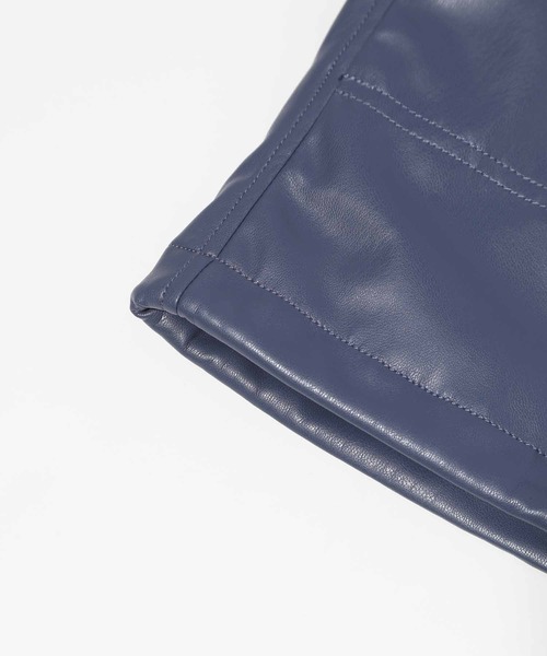 FILL THE BILL ブルゾン アウター FILLTHEBILL FAKE LEATHER