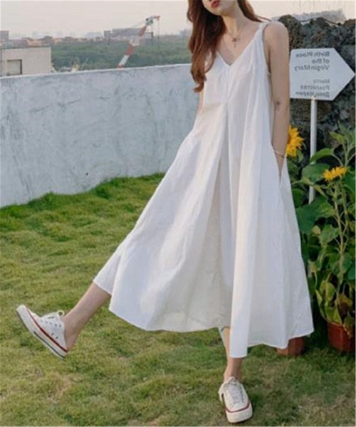 MAISON DE THERESE（メゾン ド テレーズ） ジャンパースカート 前後V