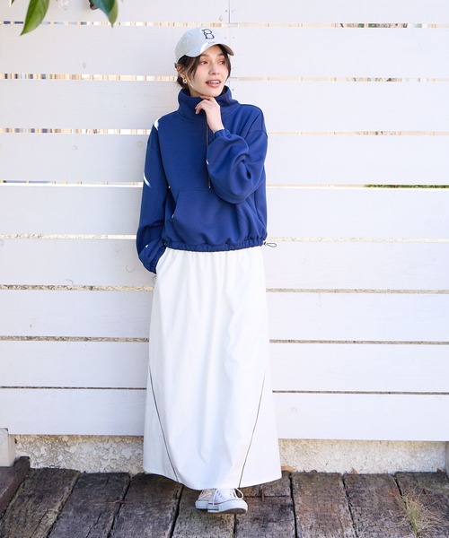 ベイフロー　ロングスカート BAYFLOW スカート トラックラインスカート : ZOZOTOWN Yahoo!店