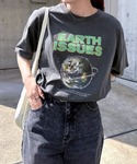 tシャツ 半袖 「4サイズ展開」宇宙プリント半...の詳細画像5