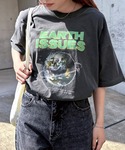 tシャツ 半袖 「4サイズ展開」宇宙プリント半...の詳細画像4