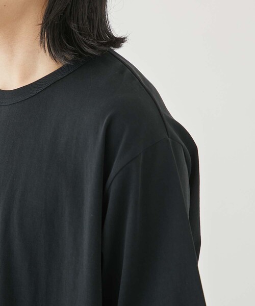 新品♡IENA 別注♡ATON/ 半袖Tシャツ♡黒① ヴェルメイユ パー イエナ VERMEIL par iena ATON エイトン