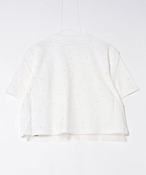 DOUBLE STANDARD CLOTHING パールロゴTシャツ DOUBLE STANDARD CLOTHING tシャツ パールロゴTシャツ