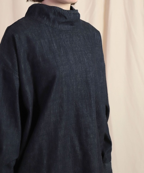 ブラウス シャツ 「Brocante / ブロカント」 ライトオンスデニム クローシャツ レディース Brocante ブラウス シャツ 「Brocante / ブロカント」 ライト