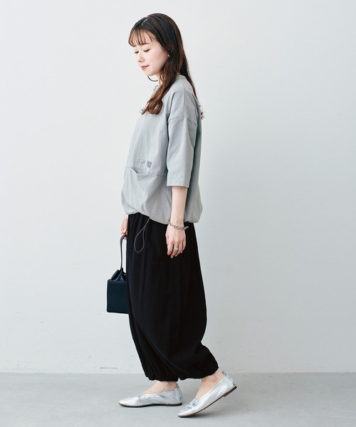 パンツ SUNNY THE SUNNY(ザサニー) NYLON OX THREE TUCK PANTS