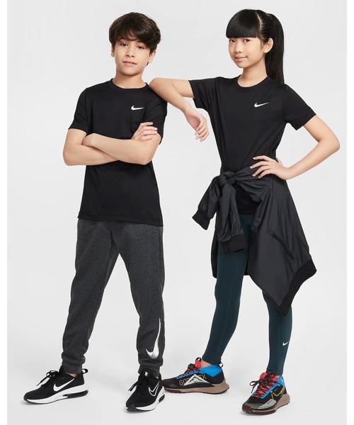 NIKE tシャツ 「NIKEアパレル」YTHDFLGDスウッシュLBRS/STシャツ