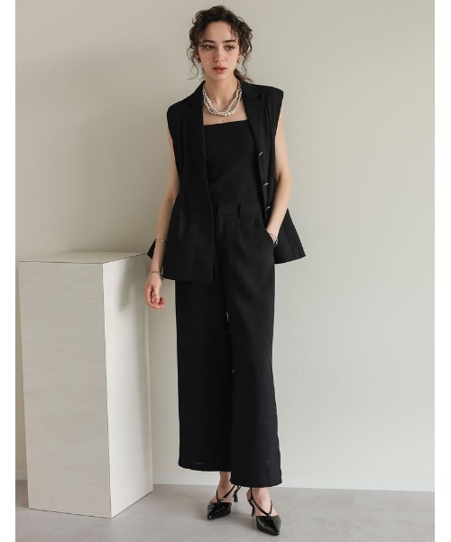 Re:EDIT（リエディ） ダウンベスト ベスト 「オケージョン セレモニー