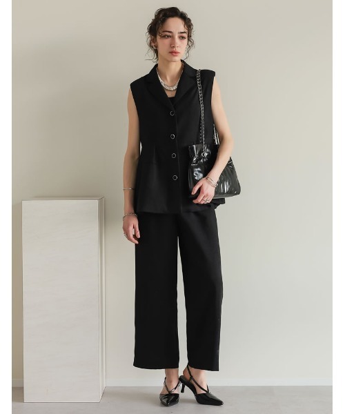 Re:EDIT（リエディ） ダウンベスト ベスト 「オケージョン セレモニー