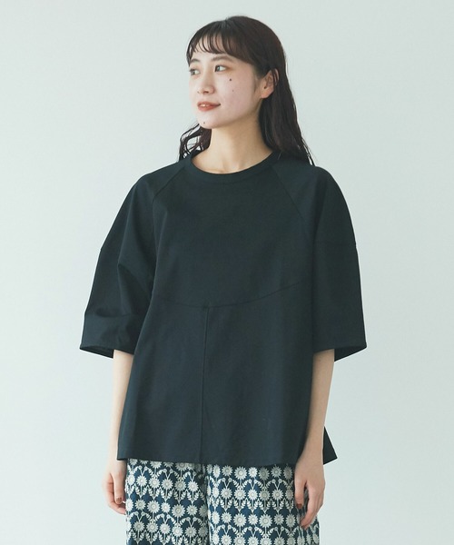 tシャツ 100/1 ハイパワーポンチ ラグランフレアプルオーバー レディース yuni tシャツ 100/1 ハイパワーポンチ ラグランフレアプル