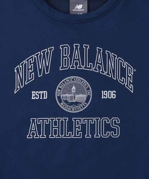 リクエスト値下未使用タグ付NewBalance ドライ&ソフトネイビー セーター New Balance（ニューバランス） トレーナー 吸水速乾 Graphic